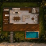 Casa Praia — planta baixa do térreo