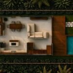 Villa Nascente e Poente — planta baixa do térreo